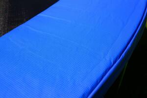 Funfit 427cm Gym&Fitness külső hálós Trambulin létrával #kék