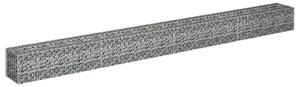 VidaXL horganyzott acél gabion magaságyás 360 x 30 x 30 cm