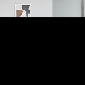 Szürke műbőr ágykeret 90x200 cm