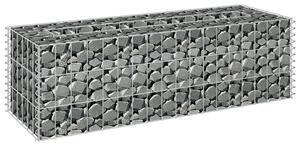 VidaXL horganyzott acél gabion magaságyás 90 x 30 x 30 cm