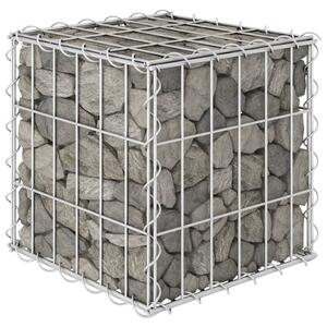 VidaXL kocka alakú acélhuzal gabion magaságyás 30 x 30 x 30 cm