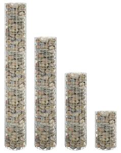 4 db kör alakú gabion magaságyás Ø30 x 50 / 100 / 150 / 200 cm