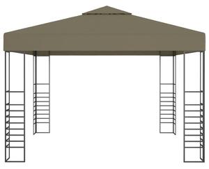 VidaXL tópszínű kerti pavilon 3 x 3 m 180 g/m²