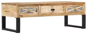 Tömör mangófa dohányzóasztal 110 x 50 x 38 cm