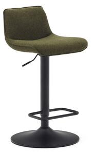 Sötétzöld bárszék szett 2 db-os 103 cm Zenda – Kave Home