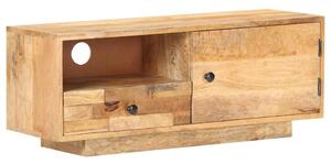 Tömör mangófa TV-szekrény 90 x 30 x 35 cm