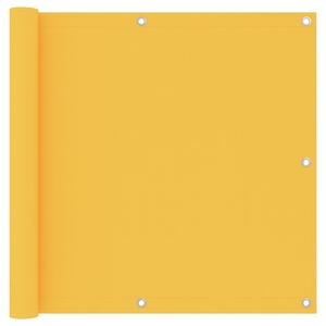 VidaXL sárga oxford-szövet erkélyparaván 90 x 600 cm