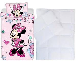 Minnie egér ovis ágynemű szett (flowers2)