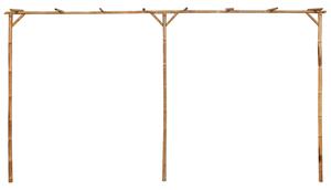 VidaXL bambusz pergola 385 x 40 x 205 cm