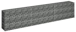VidaXL horganyzott acél gabion magaságyás 270 x 30 x 60 cm