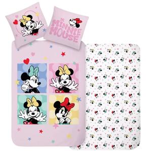 Minnie egér ovis ágynemű (mozaik)