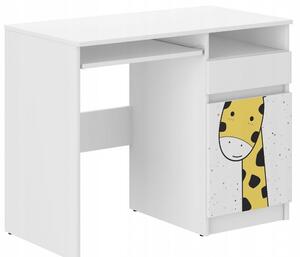 Gyermek íróasztal nagy zsiráffal 76x50x96 cm