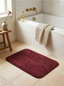 Sinsay - Bordázott fürdőszobai szőnyeg - gesztenyebarna