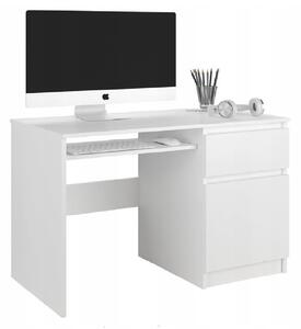 Gyerek íróasztal fehér 77x50x96 cm