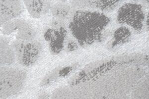 PALERMO Exkluzív szürke szőnyeg fehér mintával Szélesség: 80 cm | Hossz: 150 cm
