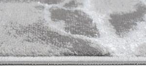 PALERMO Exkluzív szürke szőnyeg fehér mintával Szélesség: 80 cm | Hossz: 150 cm