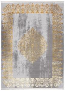PALERMO Exkluzív szürke szőnyeg orientális mintával Szélesség: 200 cm | Hossz: 300 cm