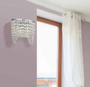 Carmen design fali lámpa – Átlátszó
