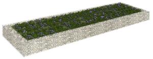 Horganyzott acél gabion magaságyás 300 x 100 x 20 cm