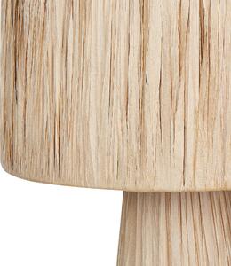 Natúr raffia asztali lámpa 41 cm WELMEL