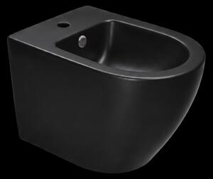 Invena Invena, BIDET WISZĄCY TAVRO, BLACK MAT, INV-CB-71-005-Y