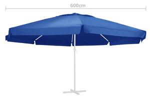 VidaXL azúrkék kültéri napernyőponyva 600 cm