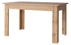 Kihúzható asztal, wotan tölgy, 132-175x80 cm, MORATIZ