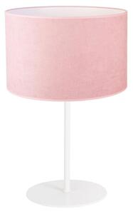 Duolla Asztali lámpa BRISTOL 1xE14/15W/230V rózsaszín/fehér DU81372