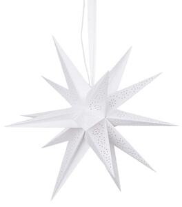 LATERNA MAGICA dekor papírcsillag, 18 ágú fehér 60cm