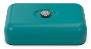 Lunch Box Atlantic Bay türkiz hermetikusan záródó ételthordó doboz 1.3l kapacitás rozsdamentes acél külső BPA mentes belső
