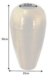 Design váza Khalil 50 cm arany
