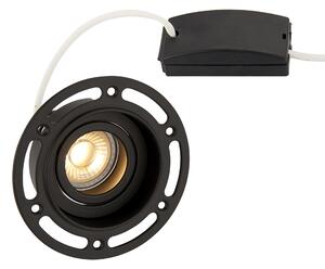 Endon modern spot lámpa trimless downlight matt fekete end92538