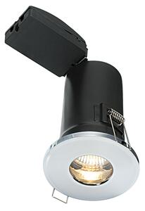 Endon modern fürdőszobai lámpa shieldplus króm átlátszó end50686 IP65