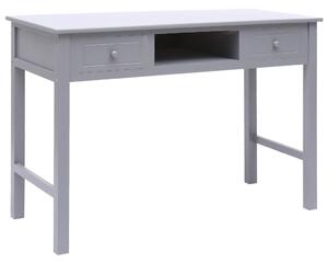 Szürke fa íróasztal 110 x 45 x 76 cm
