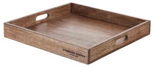 STANDARD SUPPLY mangófa tálca, szögletes 38 x 38cm