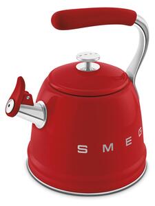Smeg 50's Style WKF01RD piros retro design fütyülős teáskanna