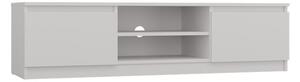 Aldabra RTV140 TV állvány, 140x36x40 cm, fehér