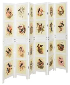 Romdivider panel Fehér 212 x 165 cm MDF