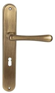 Fogantyú Naturel Elegant bronz csiszolt fényes WK kulcsosztás 92 mm ELEGANTOGR92