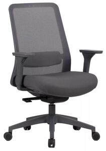 Q-718 Ergonomikus Hálós Forgószék Szürke
