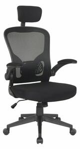 Q-060 Ergonomikus Hálós Forgószék Fekete