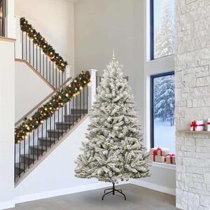 Mű karácsonyfa 300 cm 300 LED Meleg fehér PVC és Acél