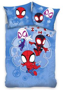 Carbotex Gyermek pamut ágynemű Spidey Kis hősök,140x 200 cm, 70 x 90 cm