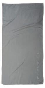 Tom Tailor Fitness Moody Gray szürke, 70 x 140 cm