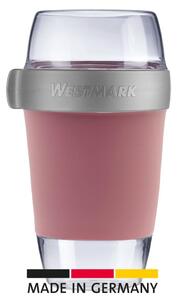 Westmark háromrészes ételtartó edény, 1150 ml, rózsaszín