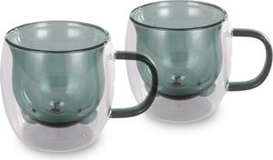 Lamart LT9127 2-részes pohárkészlet Bear Vaso, 250ml, zöld