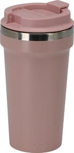 Utazási ivópohár, bézs, 500 ml