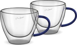 Lamart LT9116 2 darabos cappuccino pohárkészletVaso, 190 ml, kék
