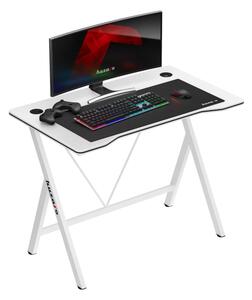 Gamer asztal íróasztal fehér