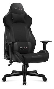 Premium Gamer szék Force 7.6 Játékszék, fekvőtámasz, 150 kg, textil anyag, deréktámasz, fejtámla, formázott hab memóriahab, fekete